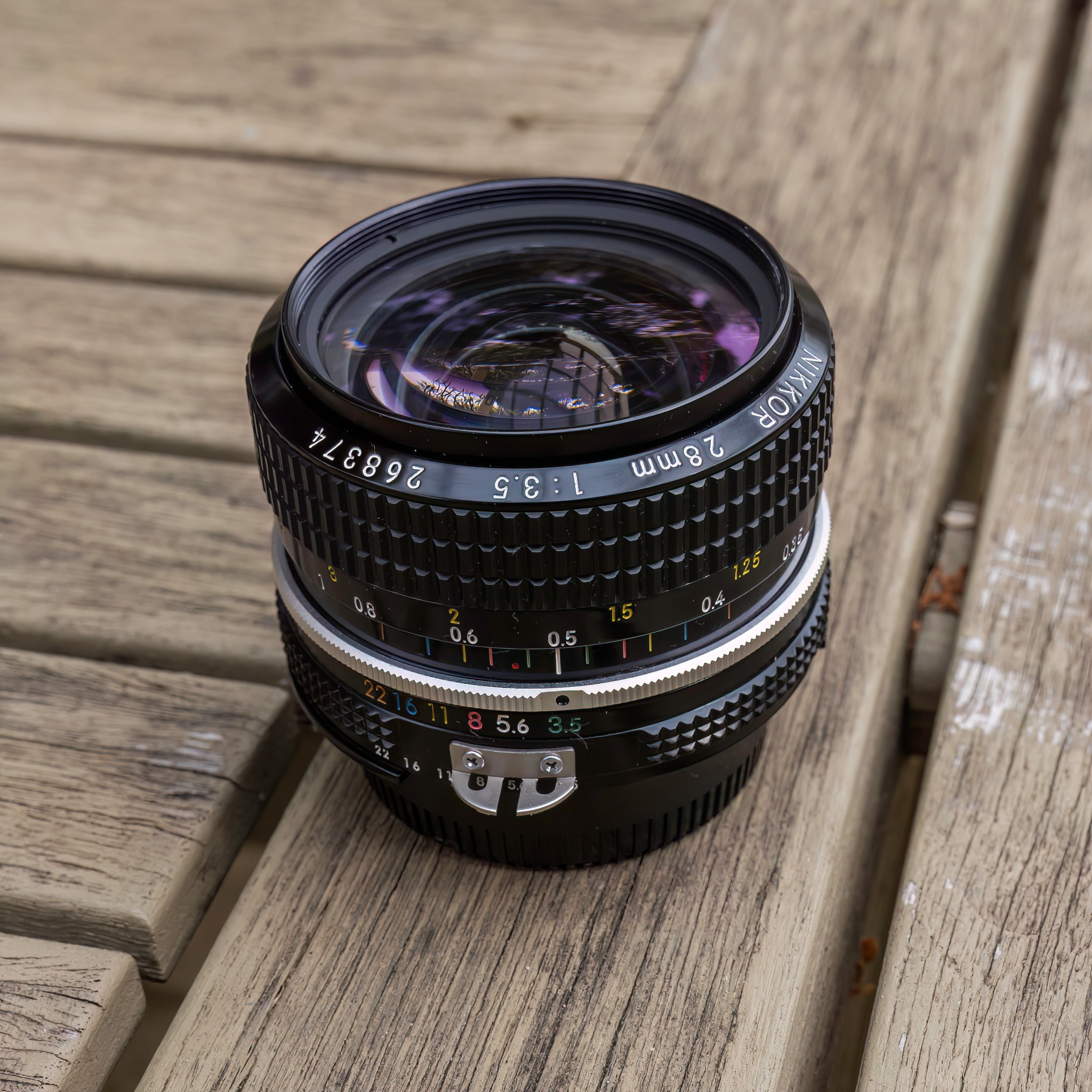 Vintage Nikkor 28mm f/3.5 lens review