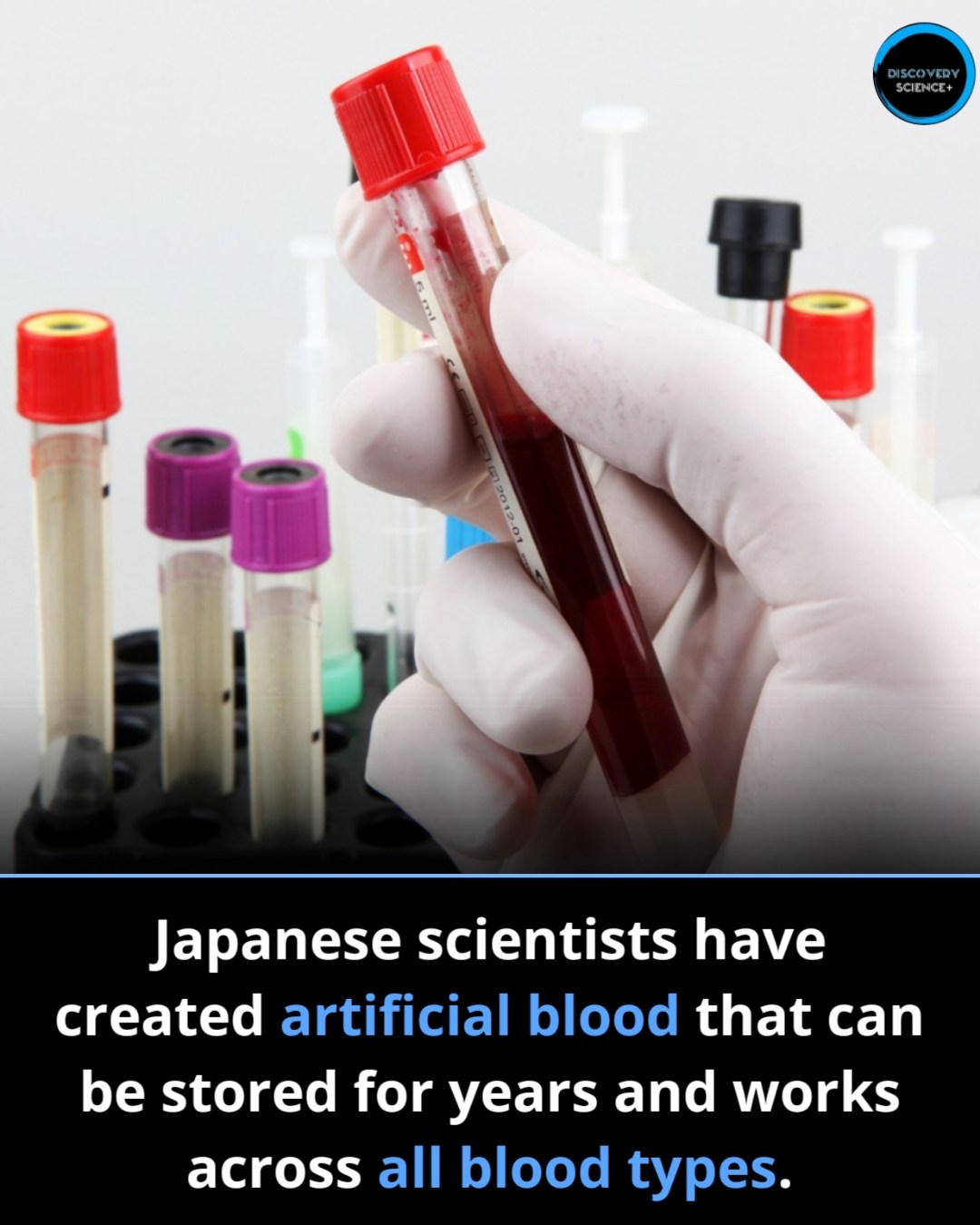 Japan develops universal artificial blood with longer shelf life