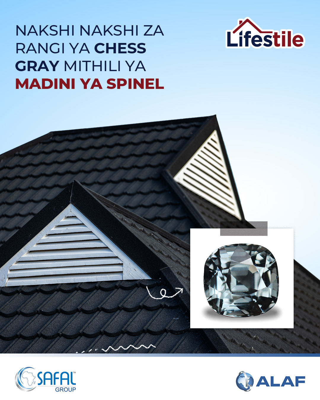 ALAF - 💎 Rangi ya Chess Gray ya LIFESTILE, inayokaribiana na mwonekano ...