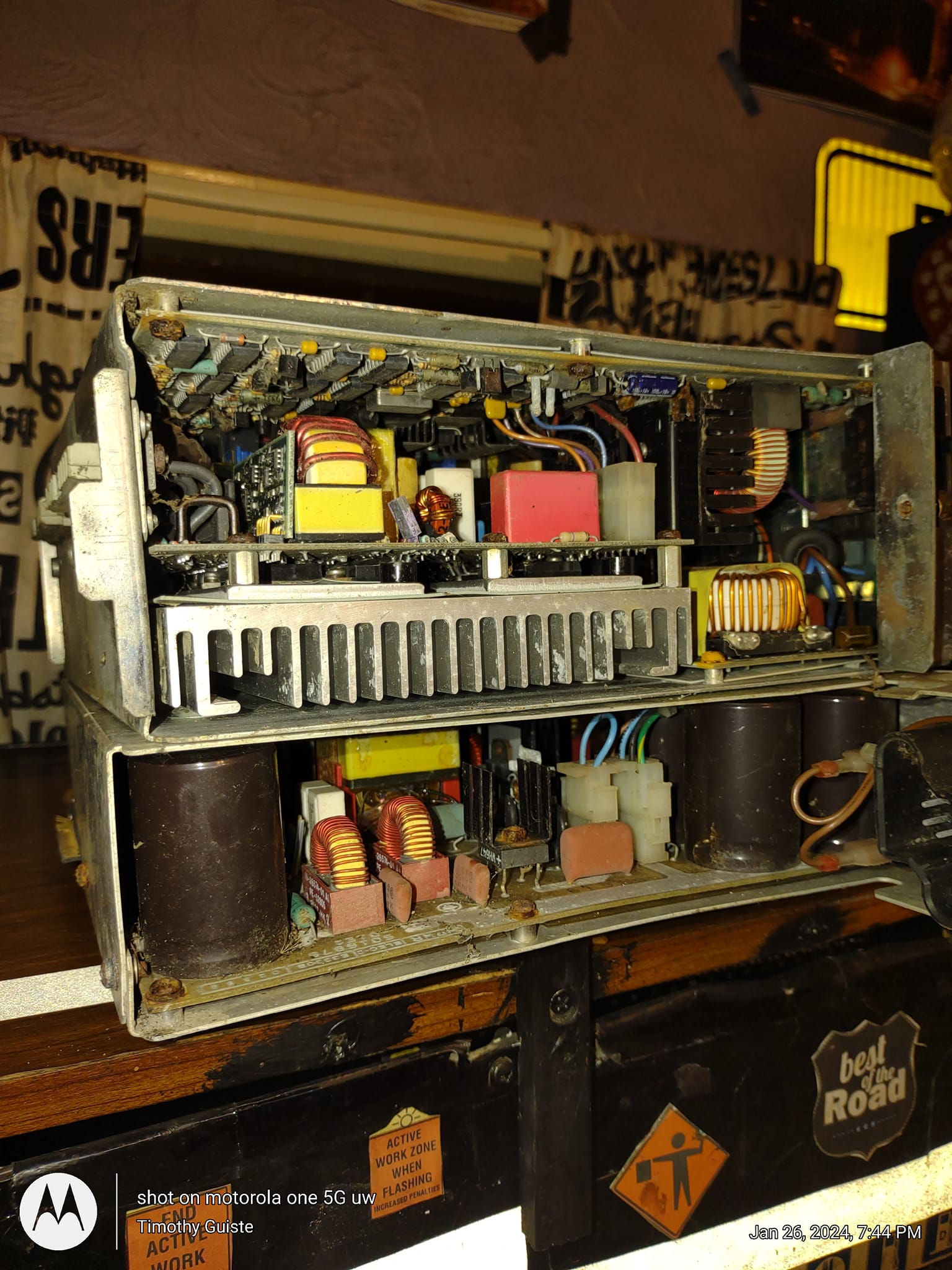 The power supply you have when you can't remember why.