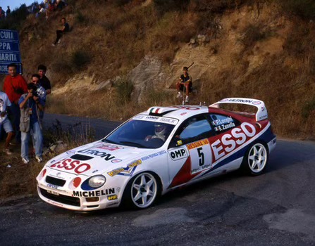 RALLY - 🇮🇹 Piero Longhi 🇮🇹 Flavio Zanella 🇯🇵 Toyota celica st 205 🏁 ...