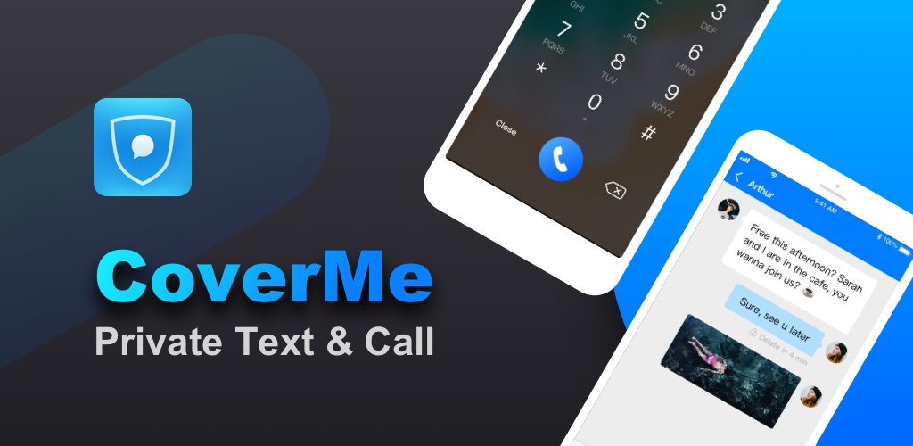 CoverMe - Private Text & Call