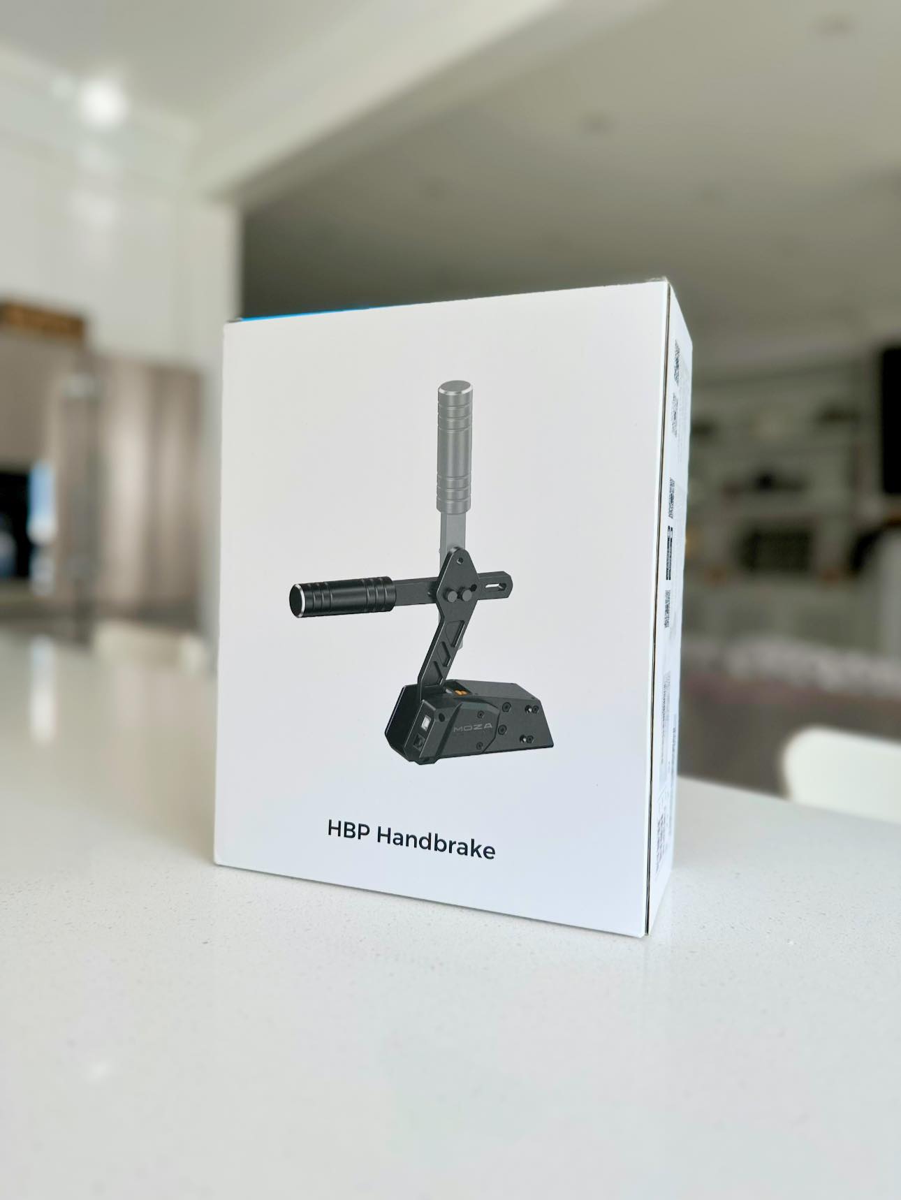 Handbrake mounting options for Moza HBP