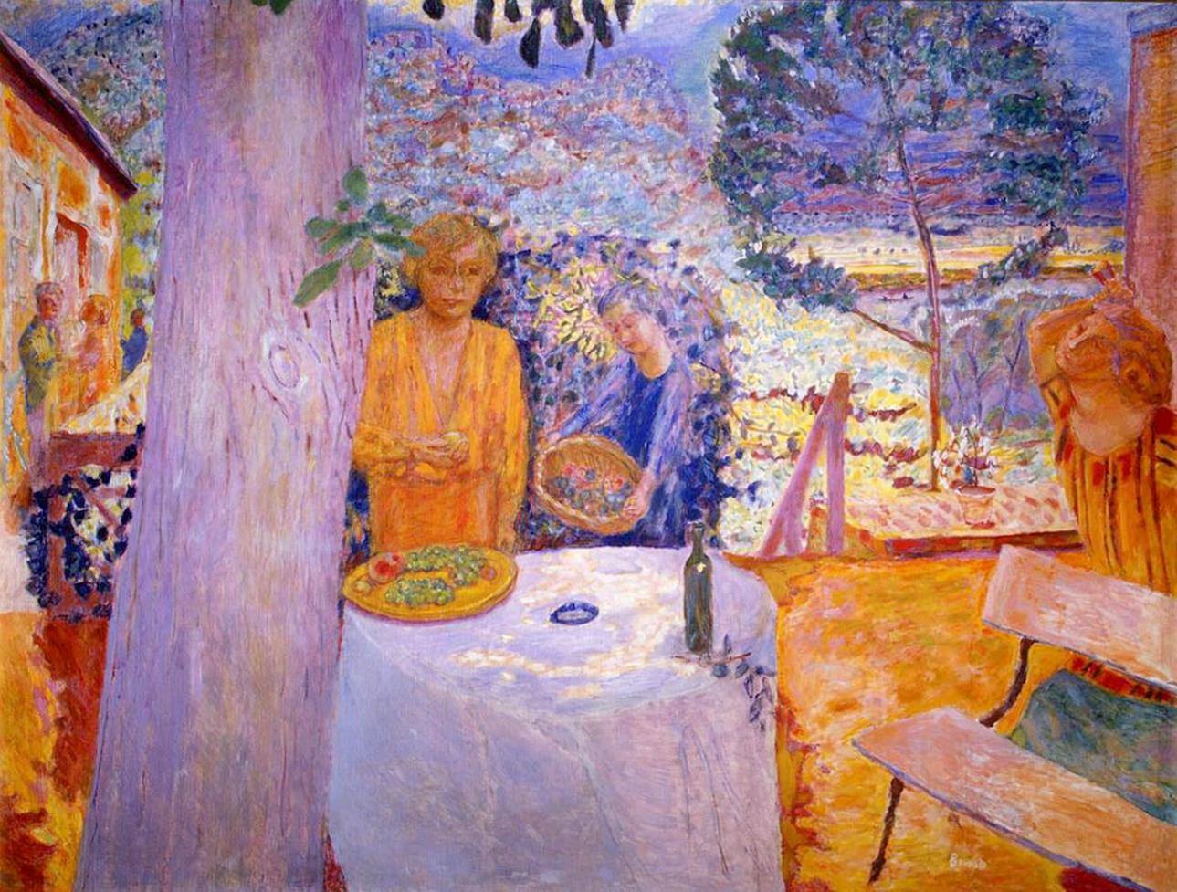 The Museum - Pierre Bonnard (French, 1867-1947) The Terrace at ...