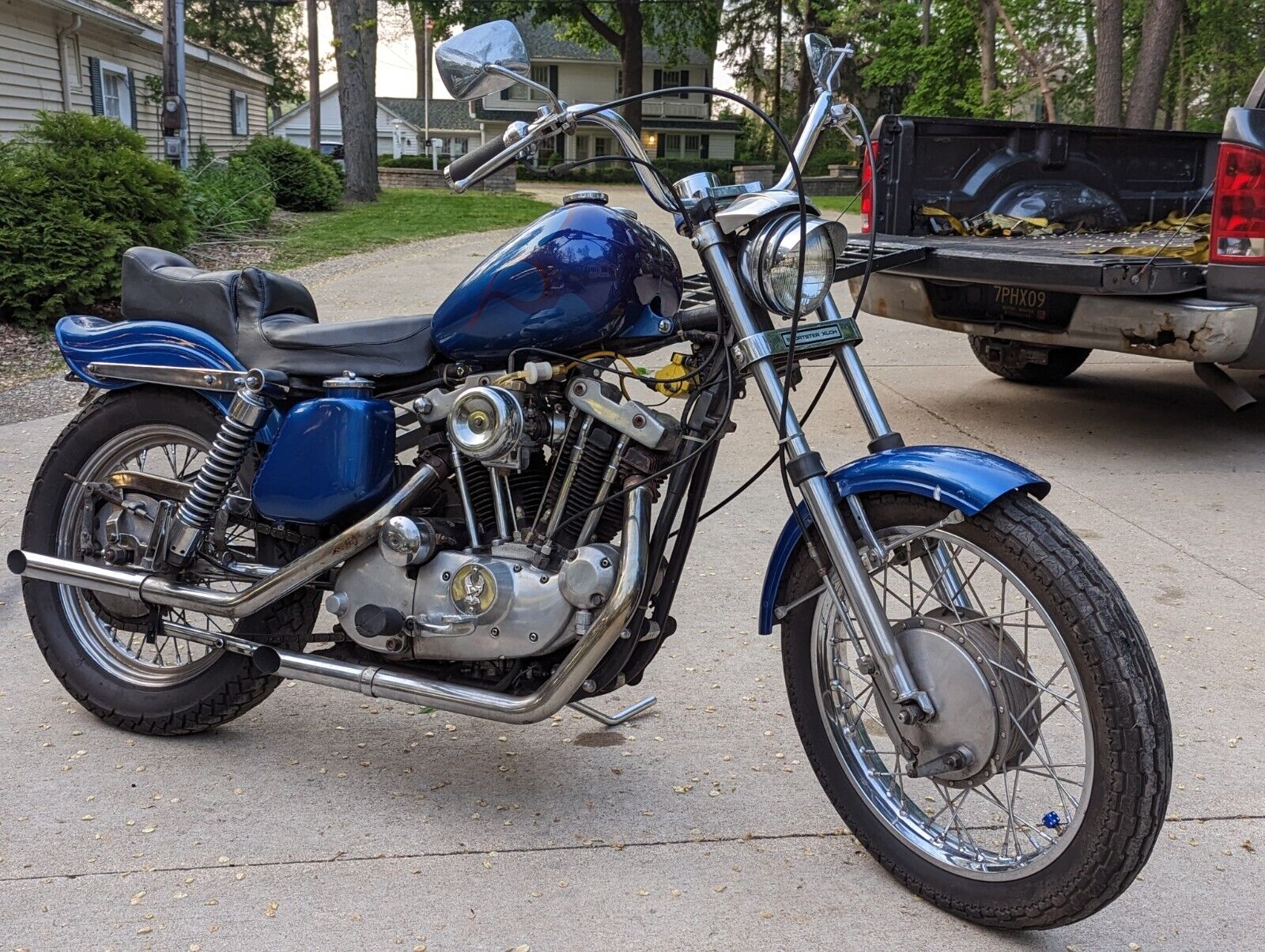 1973 HARLEY-DAVIDSON IRON-HEAD XLCH 1000