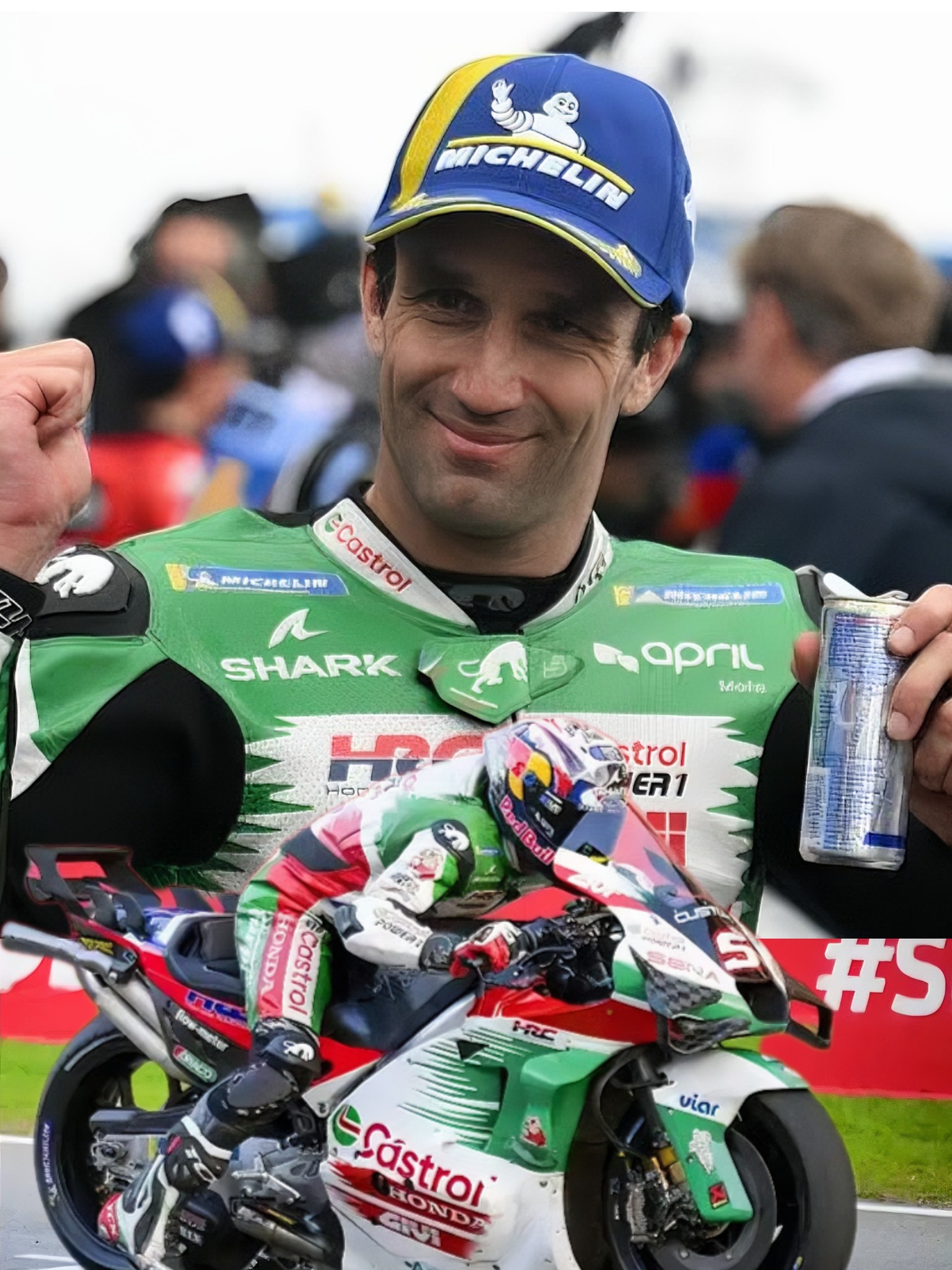 Johann Zarco has brushed off a most unwanted record with a last 