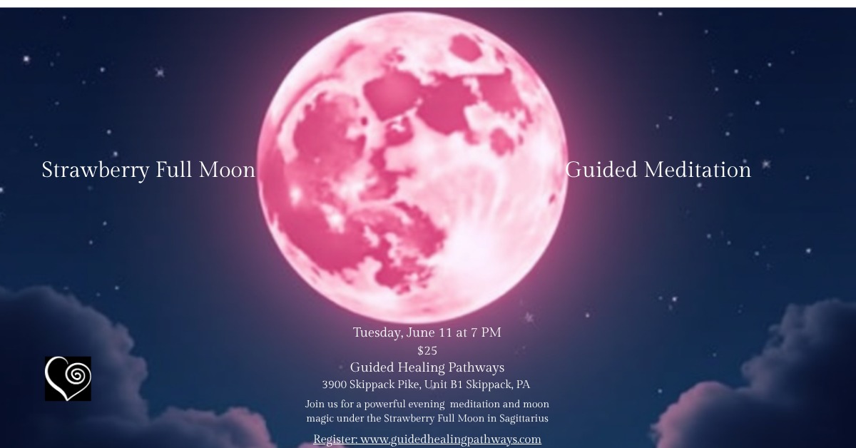 Strawberry Full Moon Guided Meditation