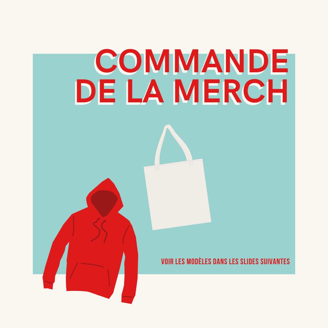 MERCH C’est l’heure de la précommande de la merch! Voici les produits ...