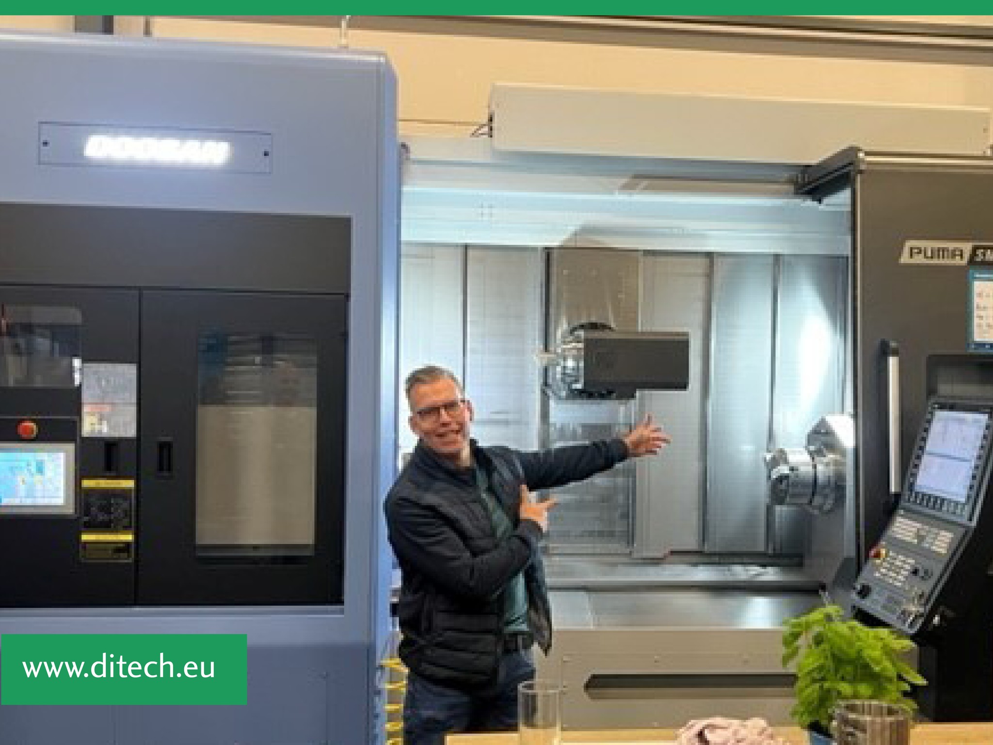 Onze Patrick is helemaal in zijn... - Ditech Machinefabriek