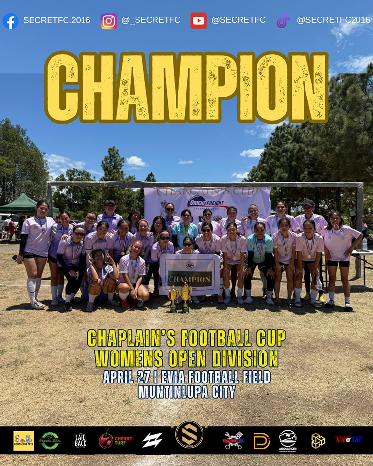 Secret FC - Chaplain's Football Cup Champions! April 27... | Facebook