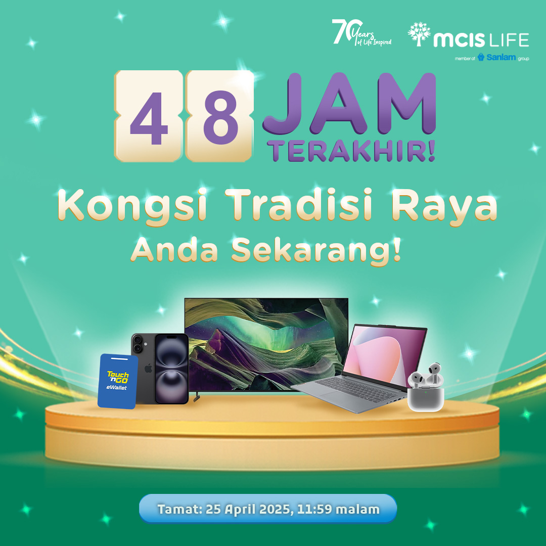 MCIS - Raya bukan sehari je. Kita sambut sebulan penuh kemeriahan! Jadi ...