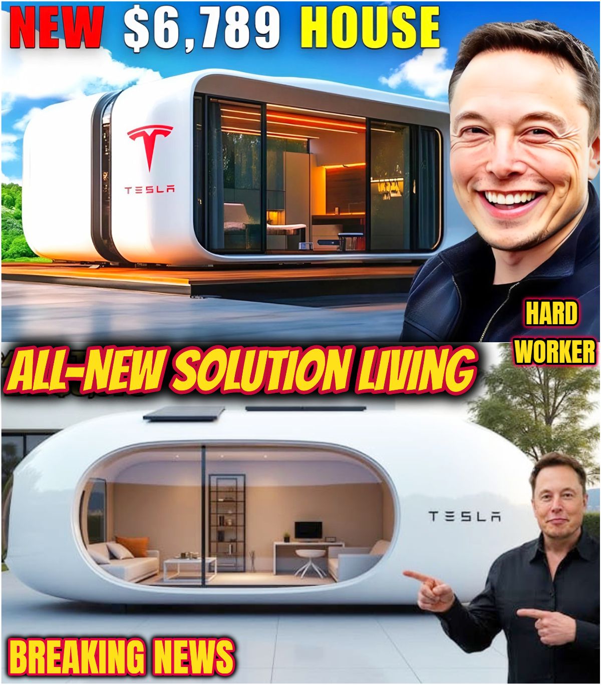 Hard - Elon Musk Announces 2026 Tesla Tiny House is COMING! What's ...