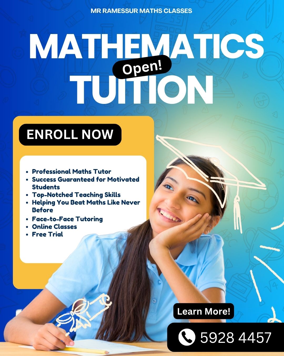 Mr. Ramessur Mathematics Classes - 5 800 29 29