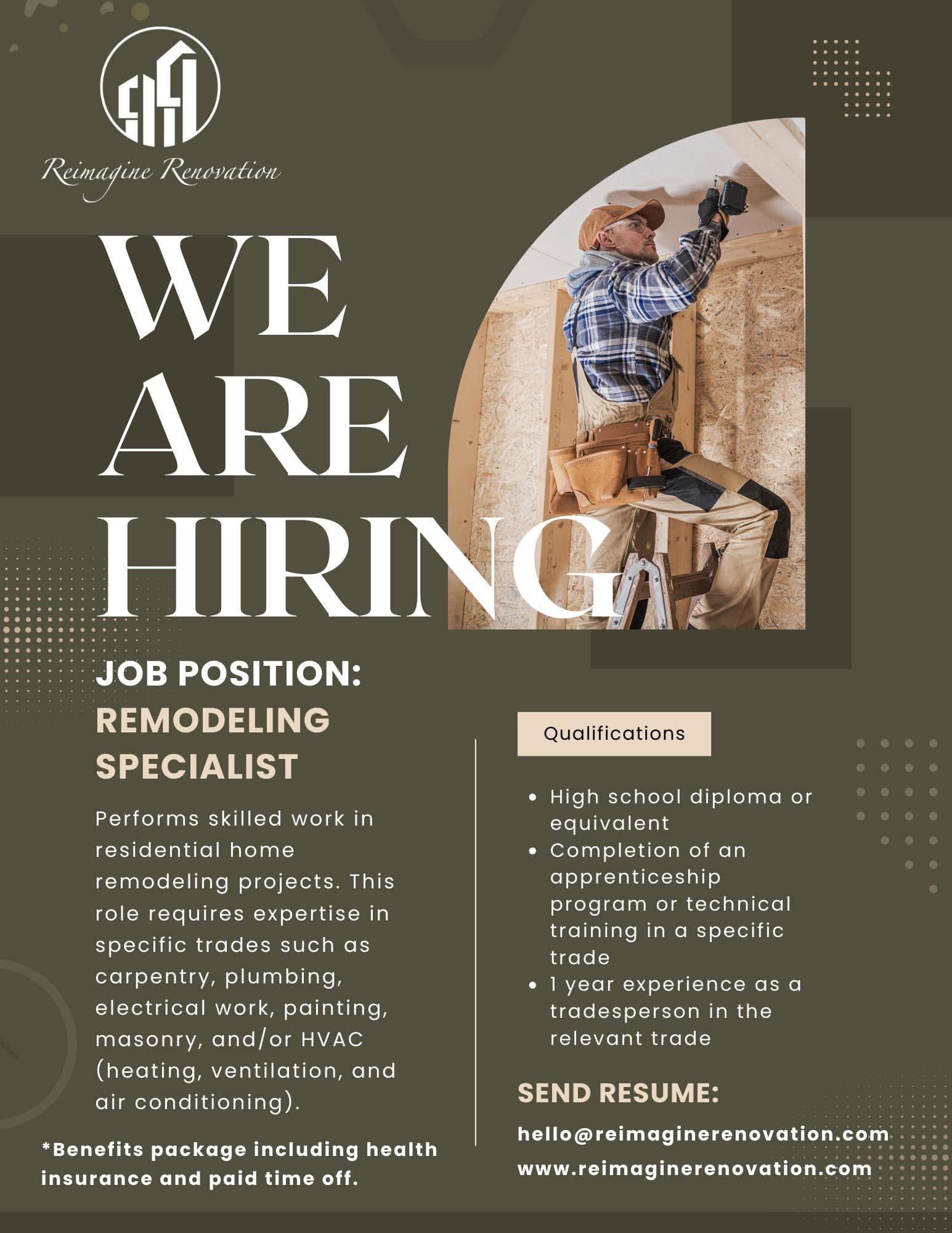 Reimagine Renovation