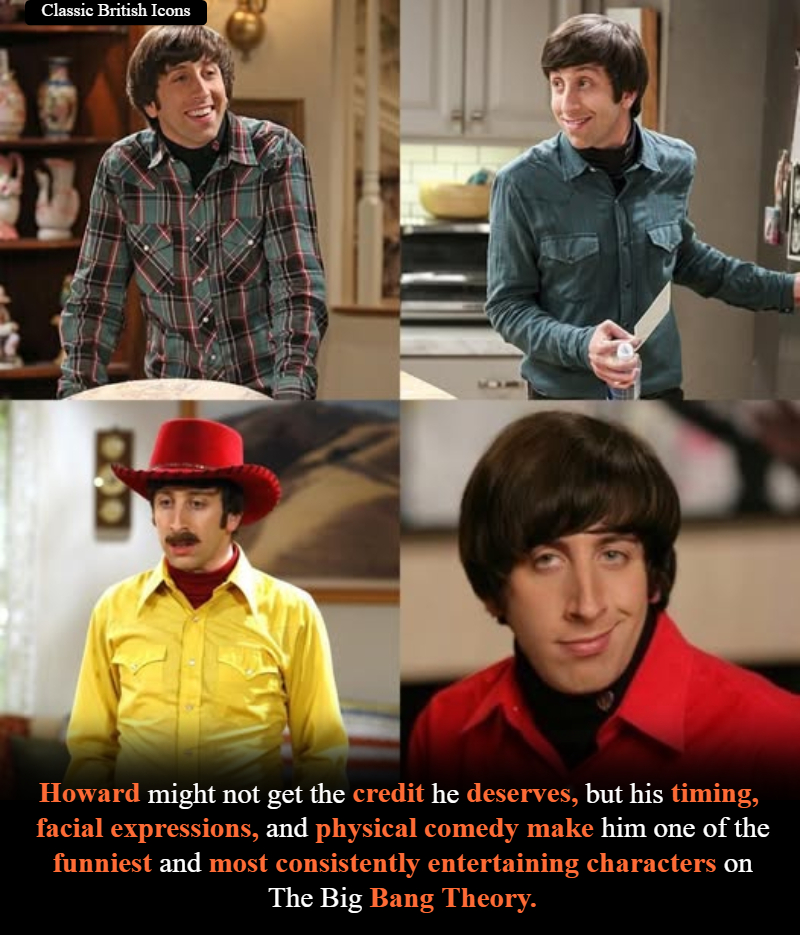 Classic - Though fans often spotlight Sheldon or Penny, Howard Wolowitz ...
