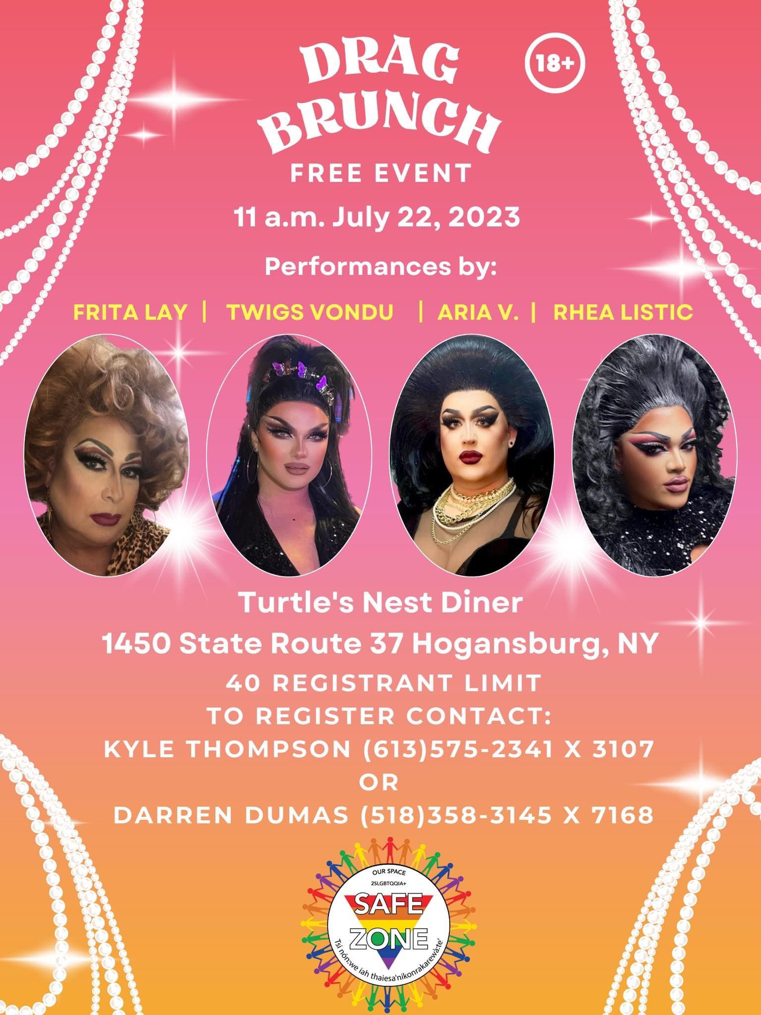 SAFE ZONE PRESENTS: DRAG... - Mohawk Council of Akwesasne
