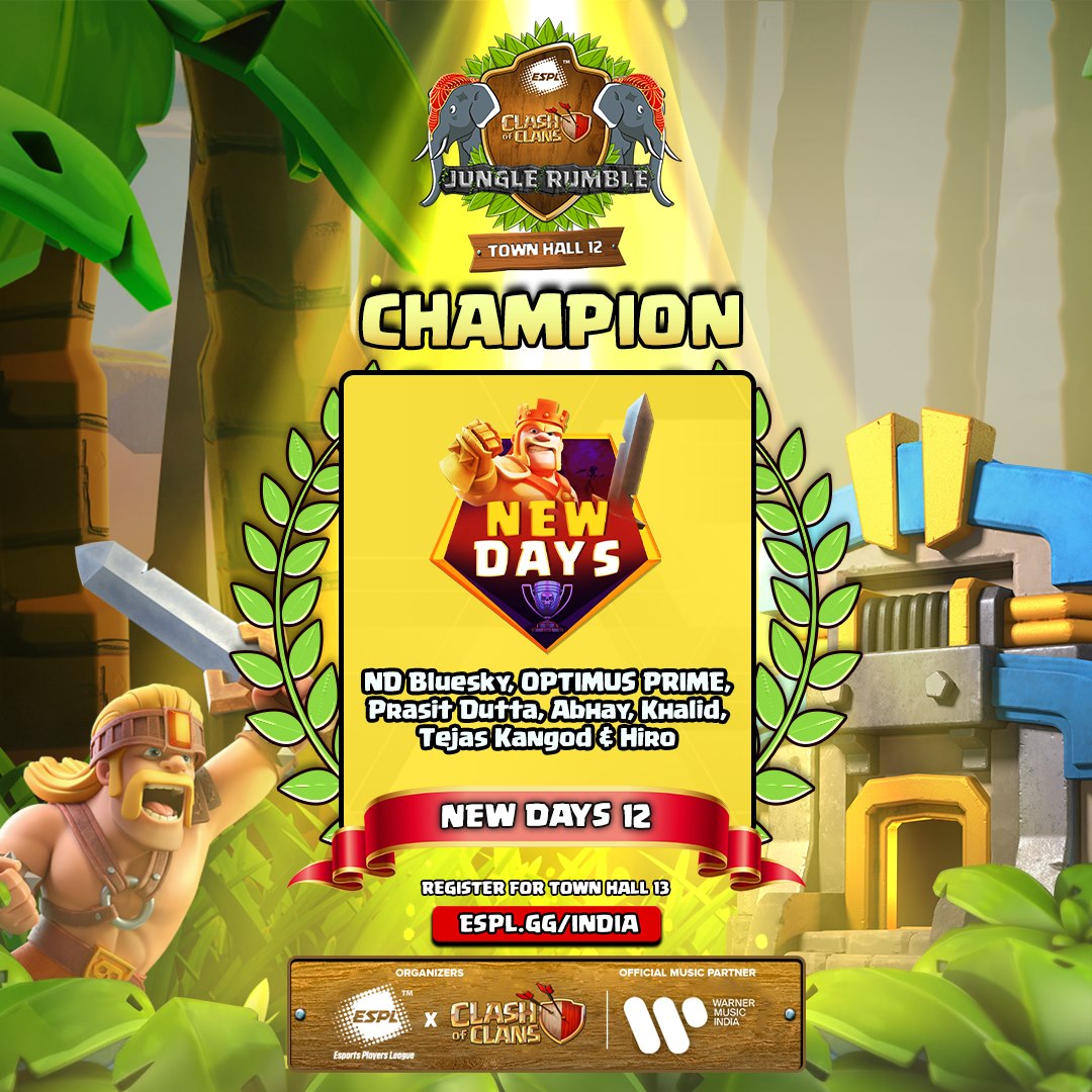 👑 Presenting the Champions... - ESPL Esports Players League | Facebook