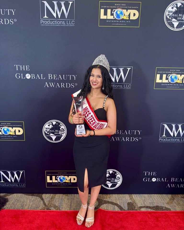 Miss - @shria_gaddam, Miss Teen Global Asia 2024 and Miss Teen India ...