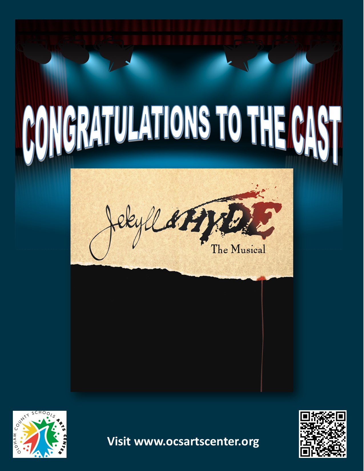 Oldham - CONGRATULATIONS TO THE CAST OF JEKYLL AND HYDE! GO TO WWW ...