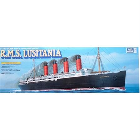 Gunze 1:350 Lusitania instructions needed