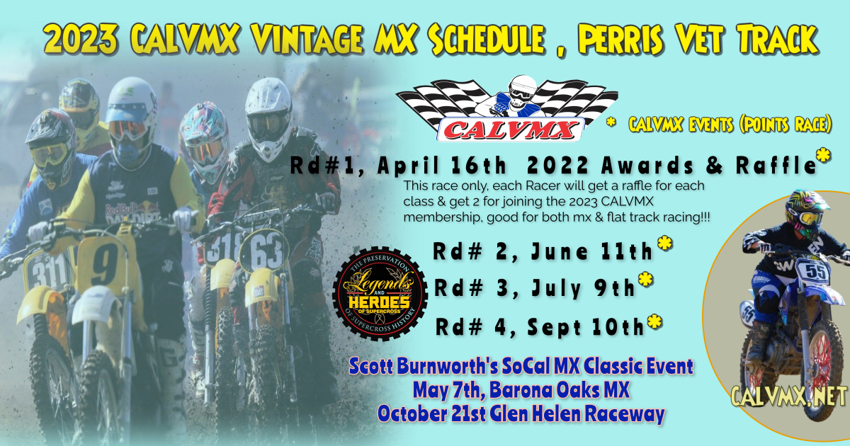 Calvmx Ahrma SW Motocross Racing
