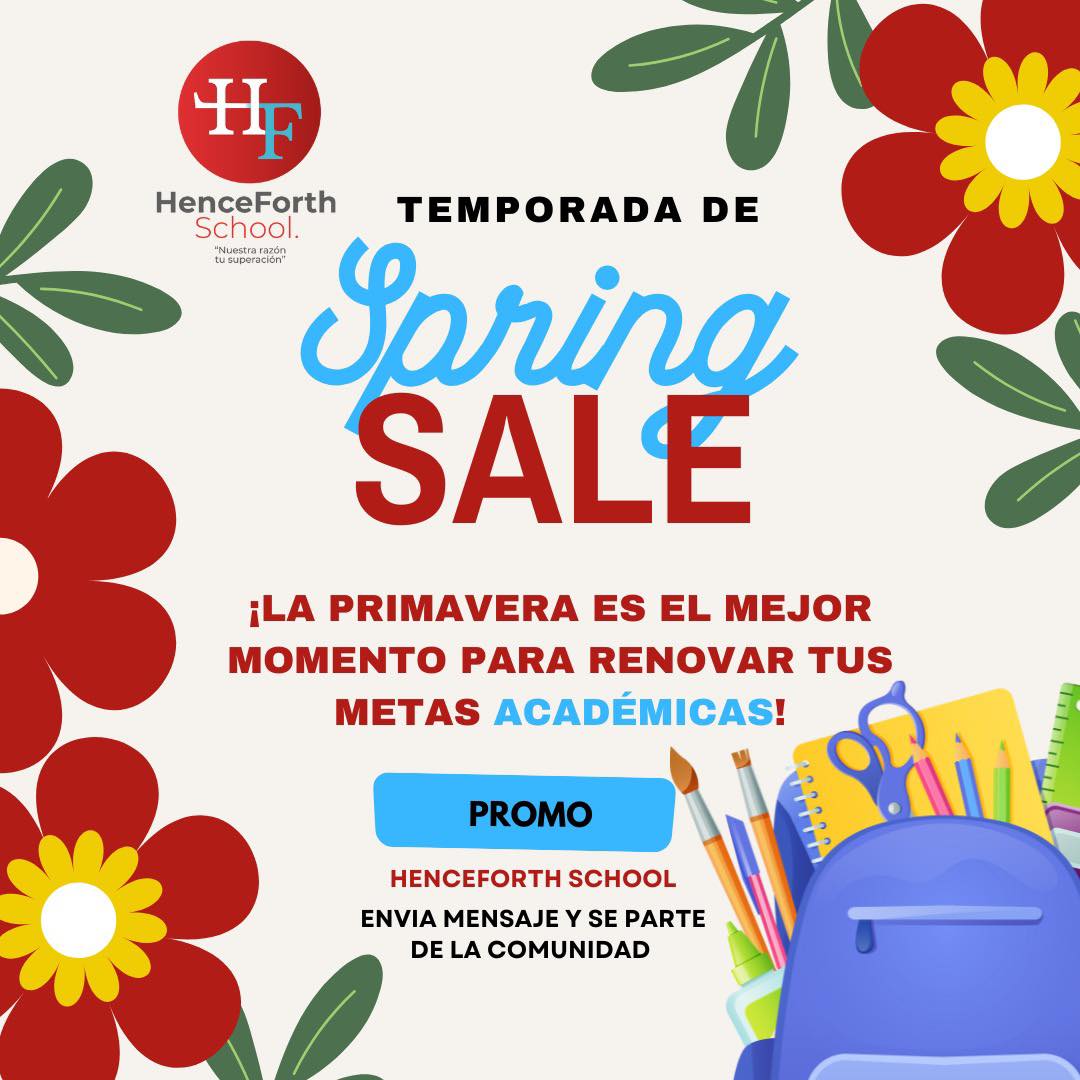 Henceforth - 🌸 ¡La primavera ha llegado y es momento de renovar tus ...