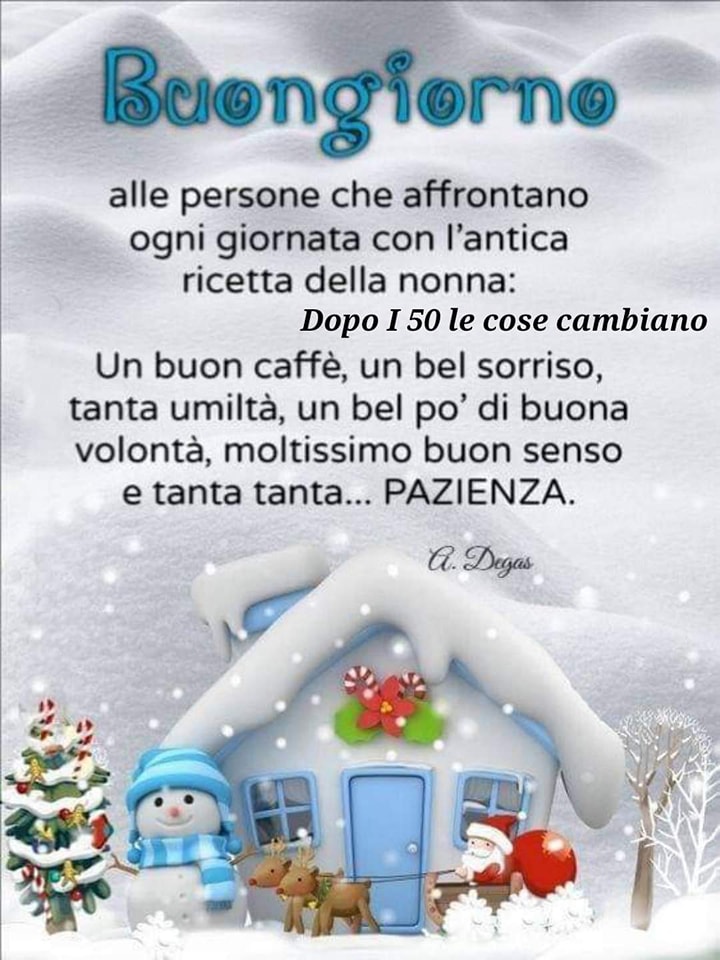 Buongiorno a tutti - Dopo I 50 le cose cambiano | Facebook