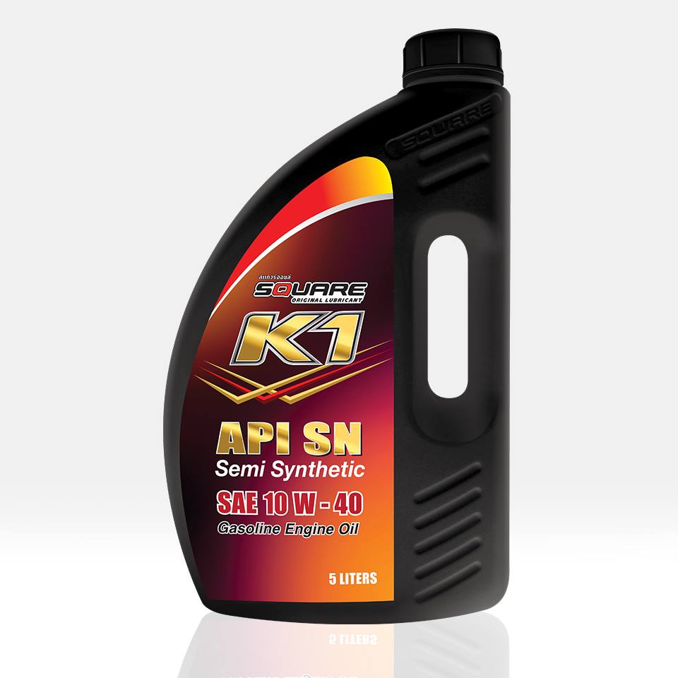 Square Oil - SQUARE K1 Semi Synthetic API SN SAE 10W-40 🚗...