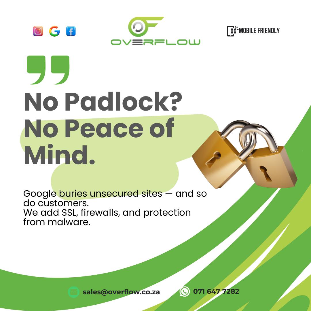 Overflow PLR - 🔐 No SSL? No Trust. No Google Love. Google... | Facebook