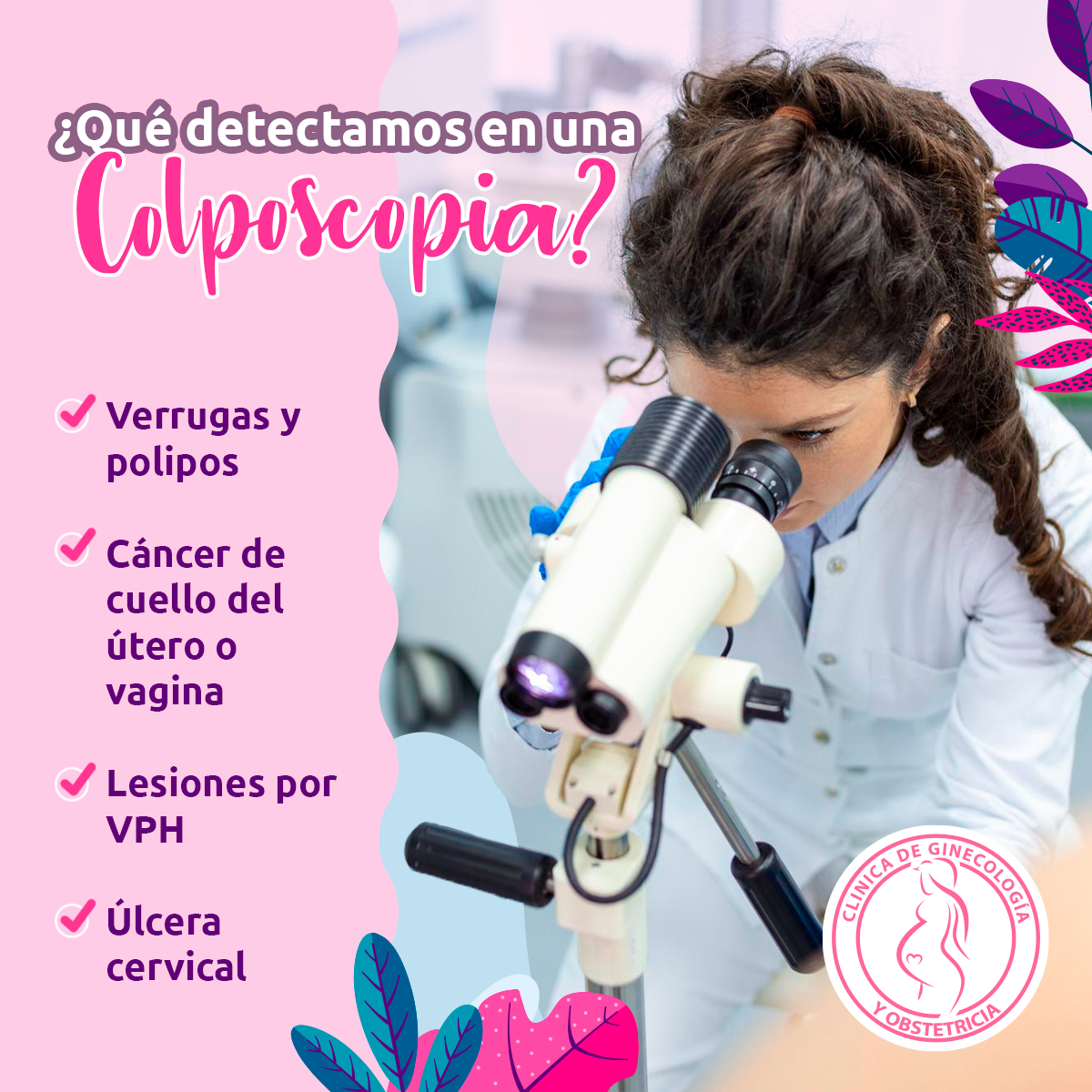 Una colposcopia es... - Clínica de Ginecología y Obstetricia