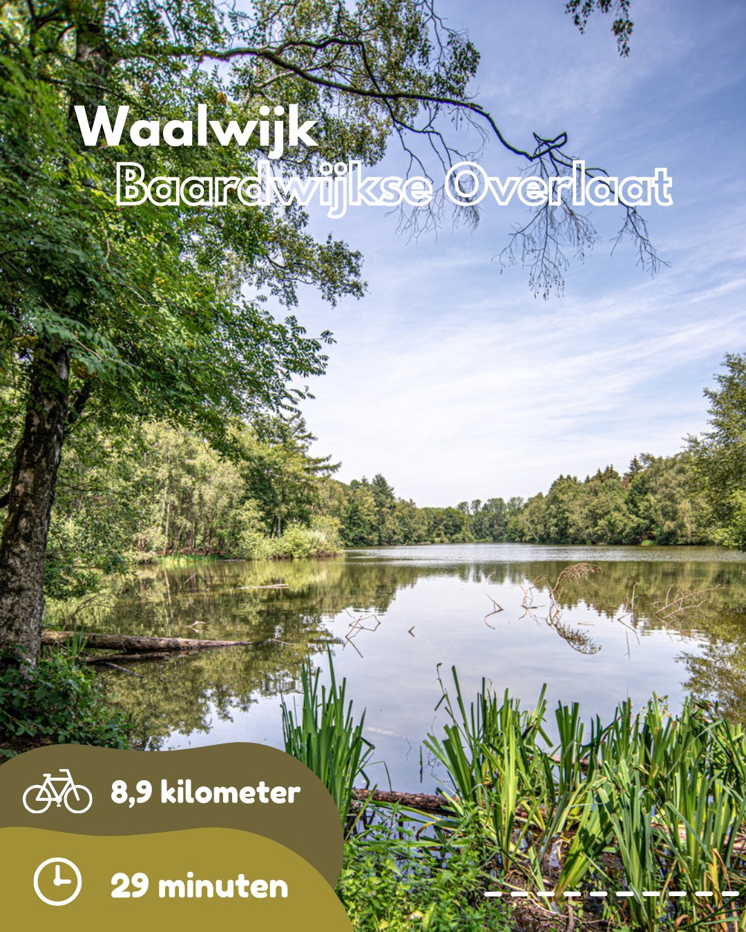 🇳🇱 Fietsroute naar de Baardwijkse... - Camperplaats Heusden | Facebook