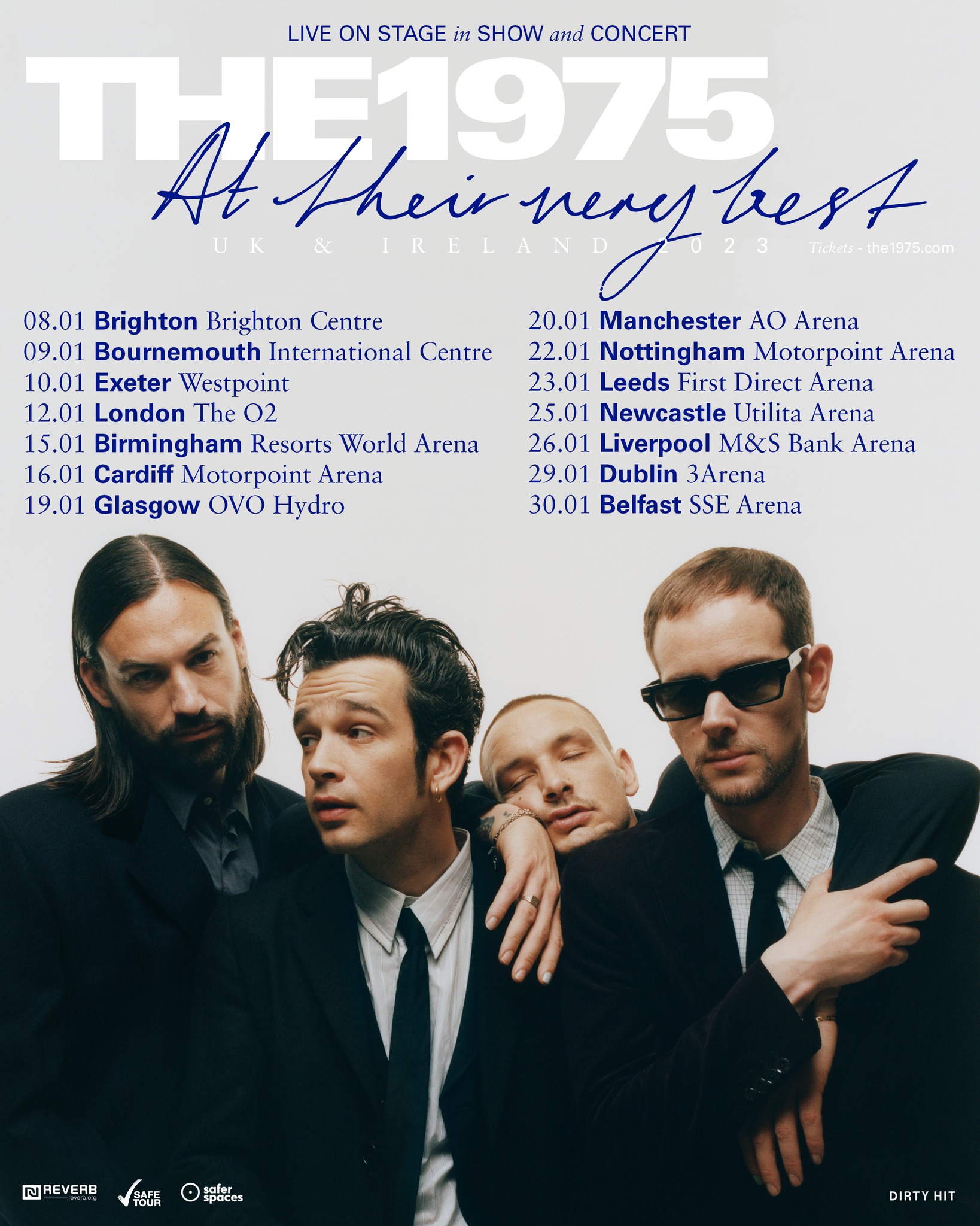 The 1975... At Their Very Best Limited edition tour zines 