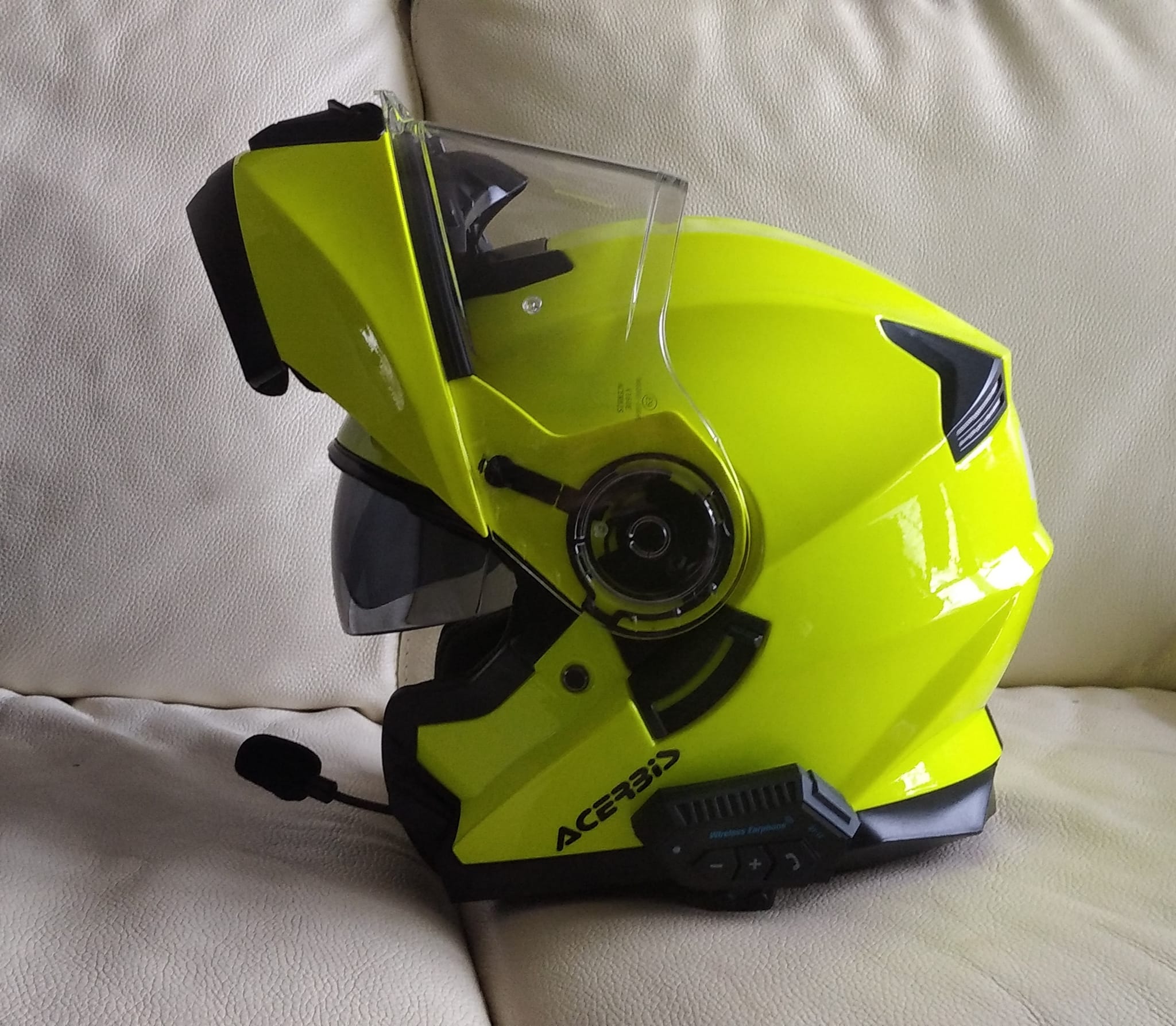 Casque de moto casque - casque casque - casque Bluetooth - écouteur sans fil - étanche