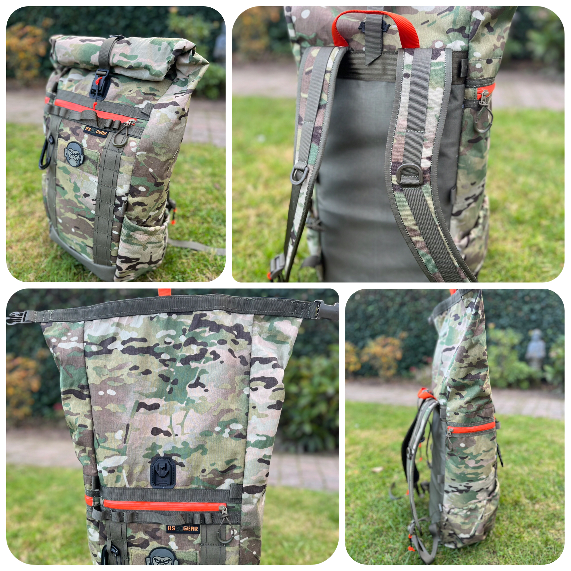The pack I made for the 30L DIY / MYOG Backpack tutorial. The 