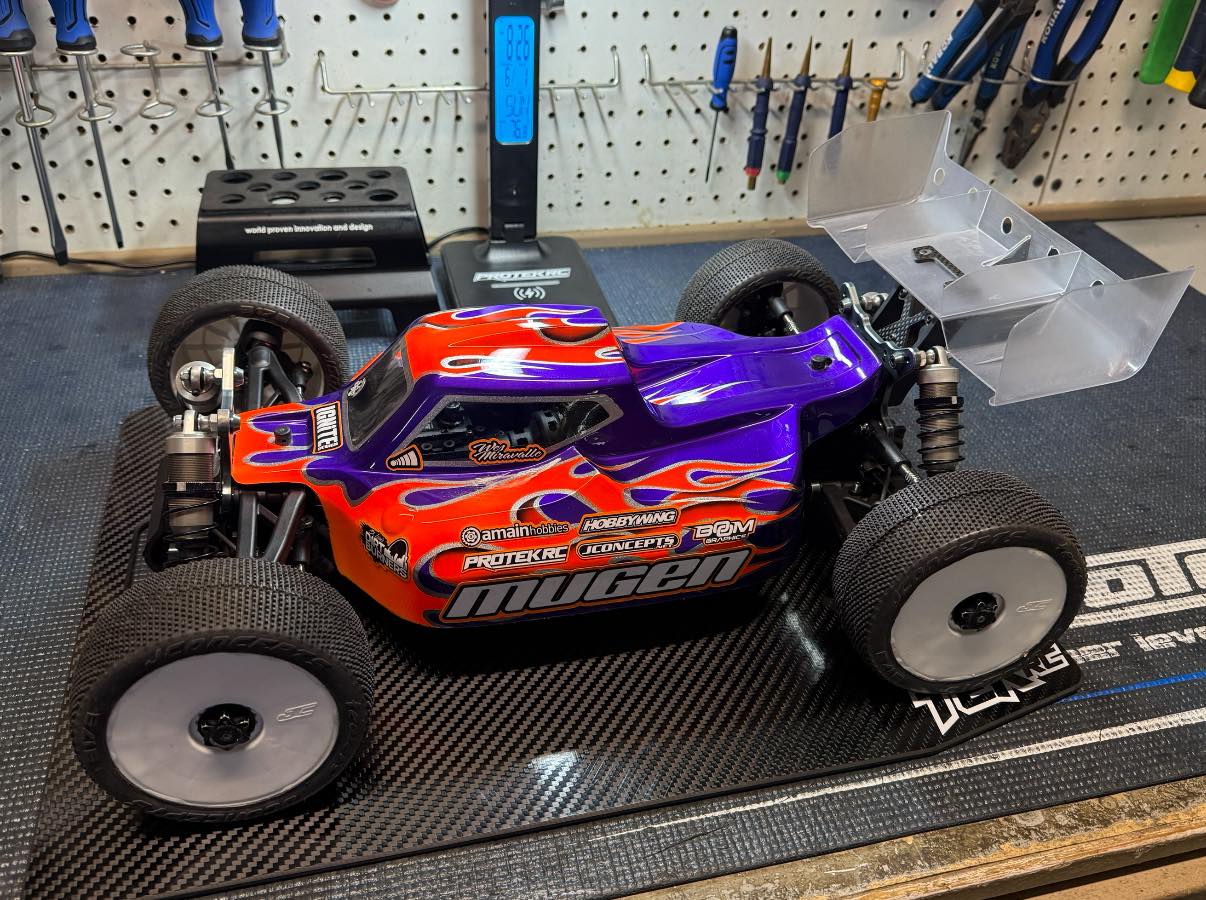 Ryan Maifield's 2020 Wicked Weekend Mugen MBX8 setup sheet