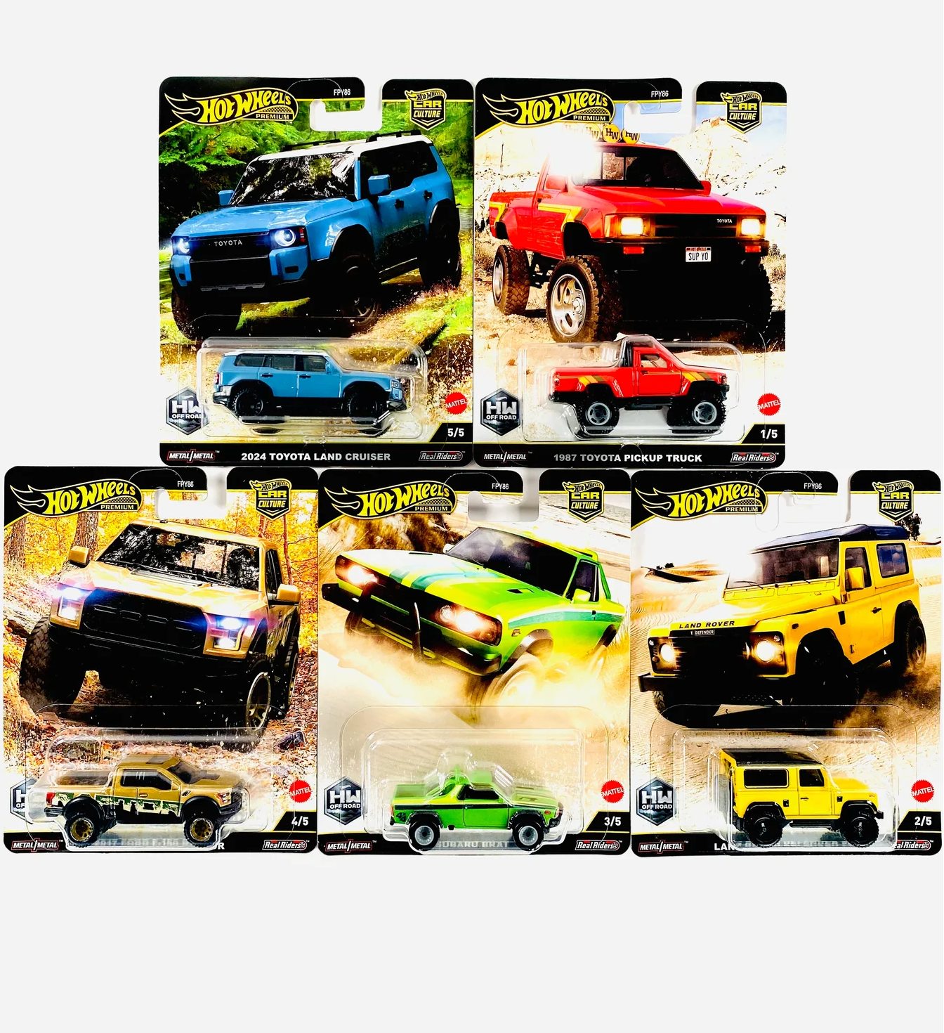 2025 Hot Wheels premium car culture off road series
