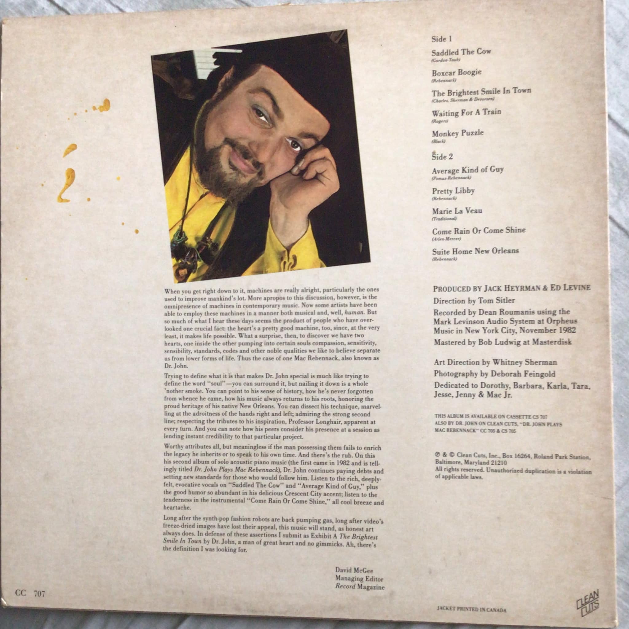 55 years ago, Dr. John released his landmark third album “Remedies