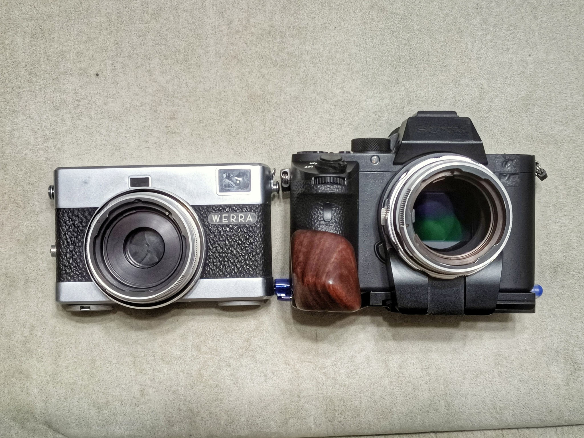 Carl Zeiss Jena Werra camera with Tessar 2.8/50mm lens