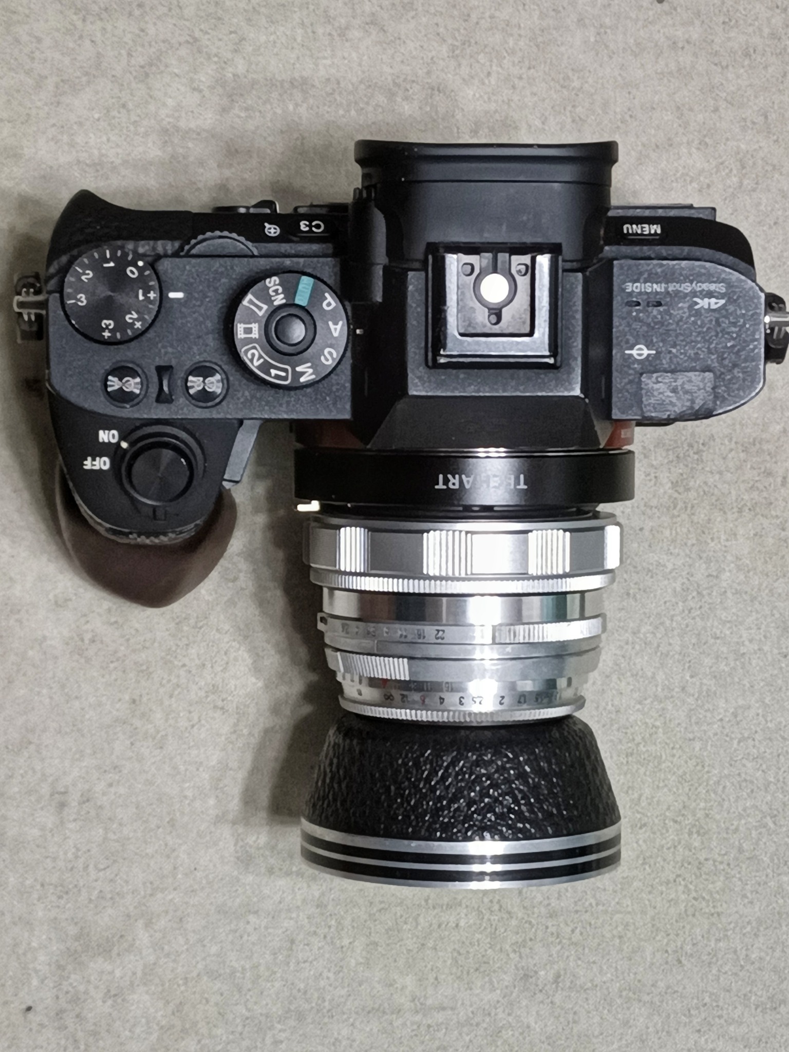 Carl Zeiss Jena Werra camera with Tessar 2.8/50mm lens