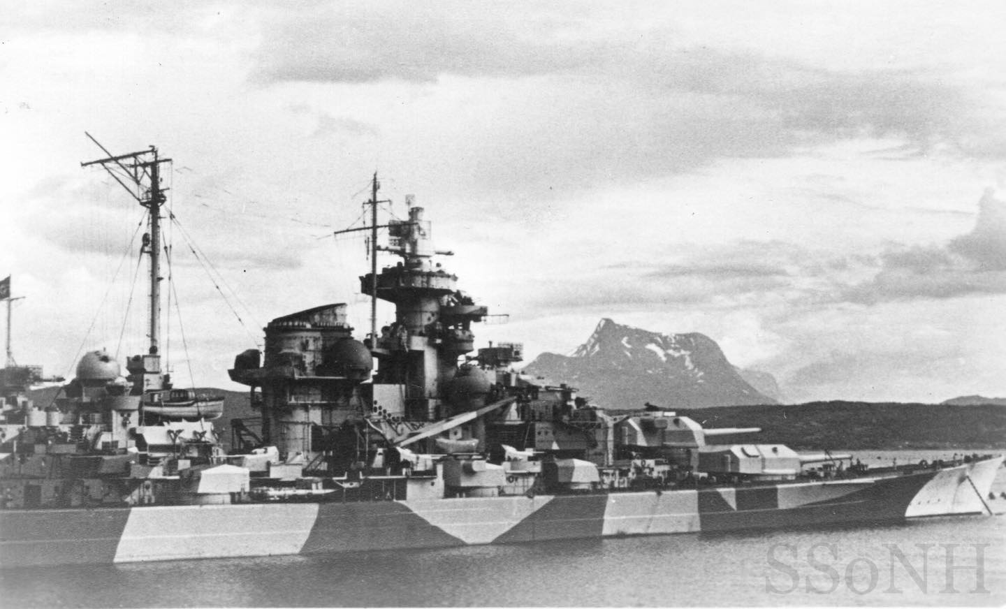 Snapshots - Ship: Tirpitz Type: Bismarck Class Fast Battleship Nation ...