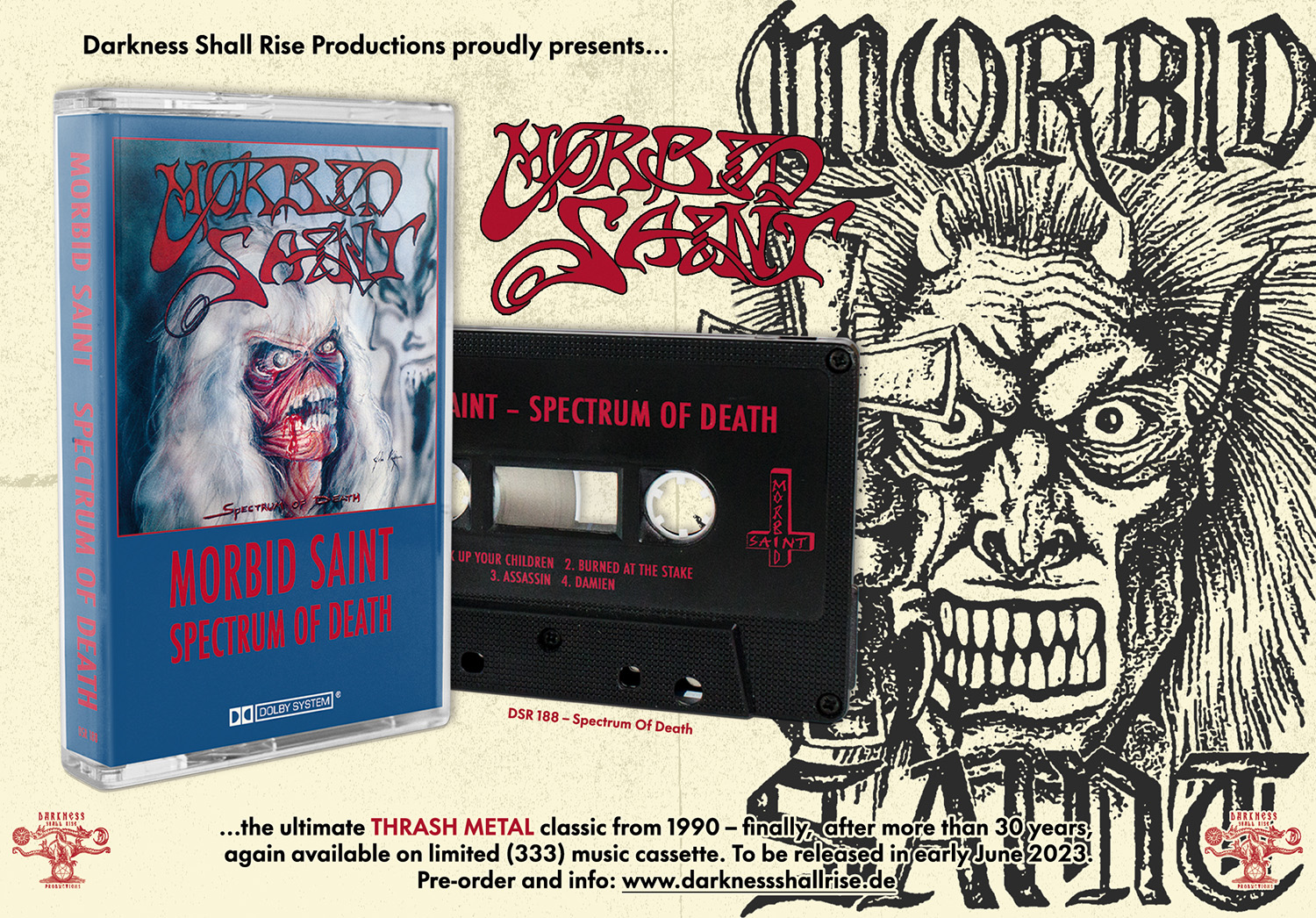 Morbid Saint's Spectrum of Death, a thrash metal classic