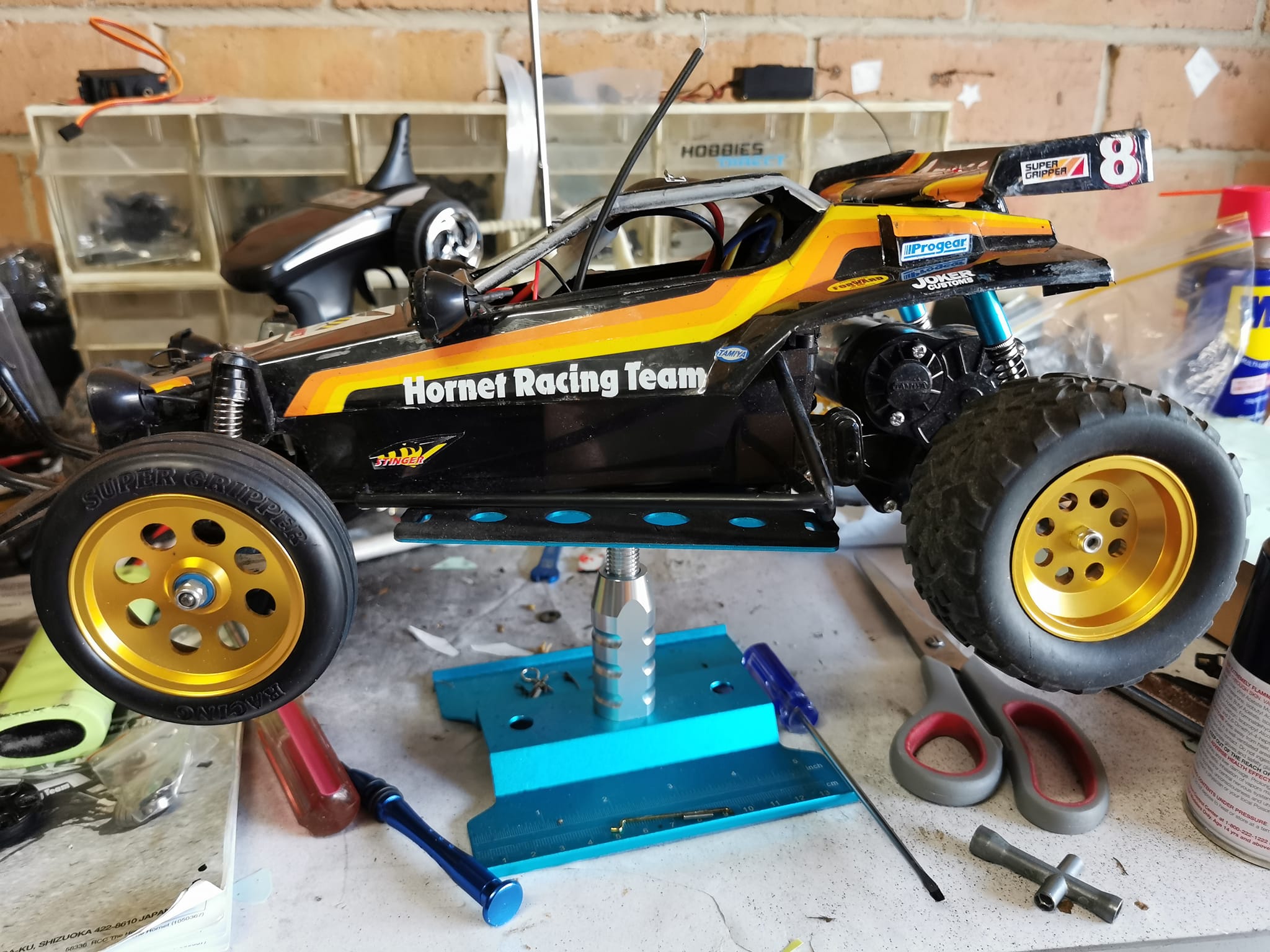 Tamiya Grasshopper / Hornet/frog etc. Billet aluminum