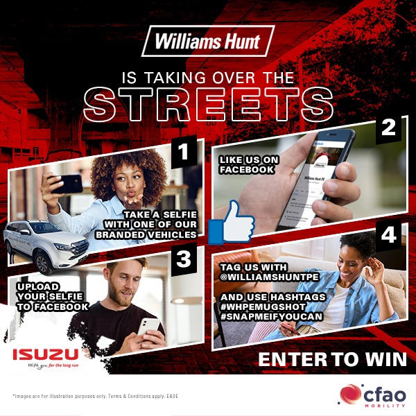 Williams - ⚡️Take a SELFIE and WIN!! Williams Hunt PE 4 Easy Steps: 👉 ...