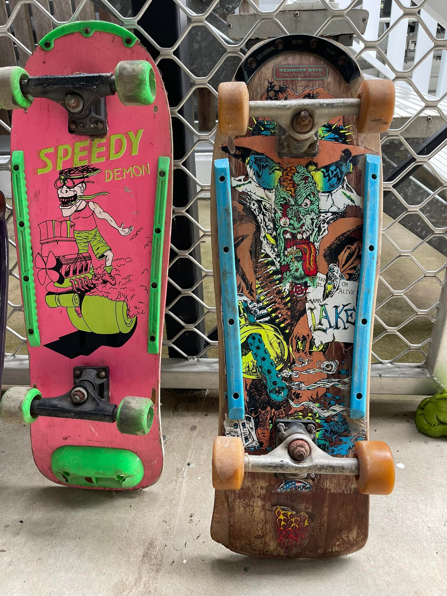 Vintage Skateboard Collector Finds Rare 80s Rolls Racer Spitter Board