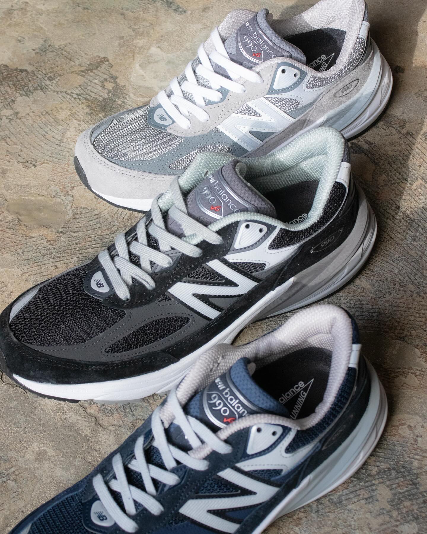 New Balance 990v6 ⁡ M990BK6 SIZE: US8(26cm)~US11(29cm) ¥36,300(TAX 