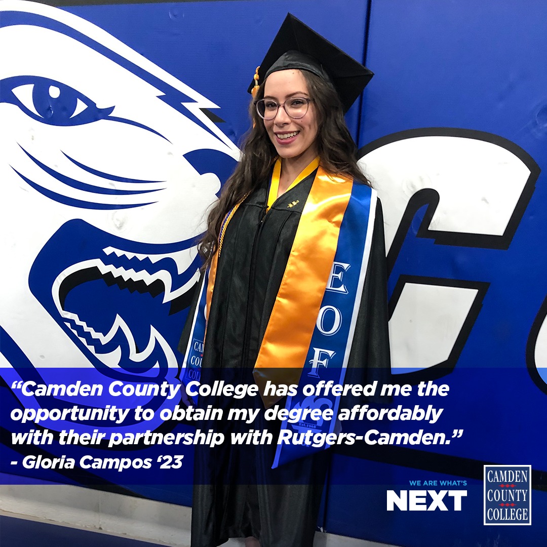 Alumni Spotlight: Gloria Campos... - Camden County College | Facebook