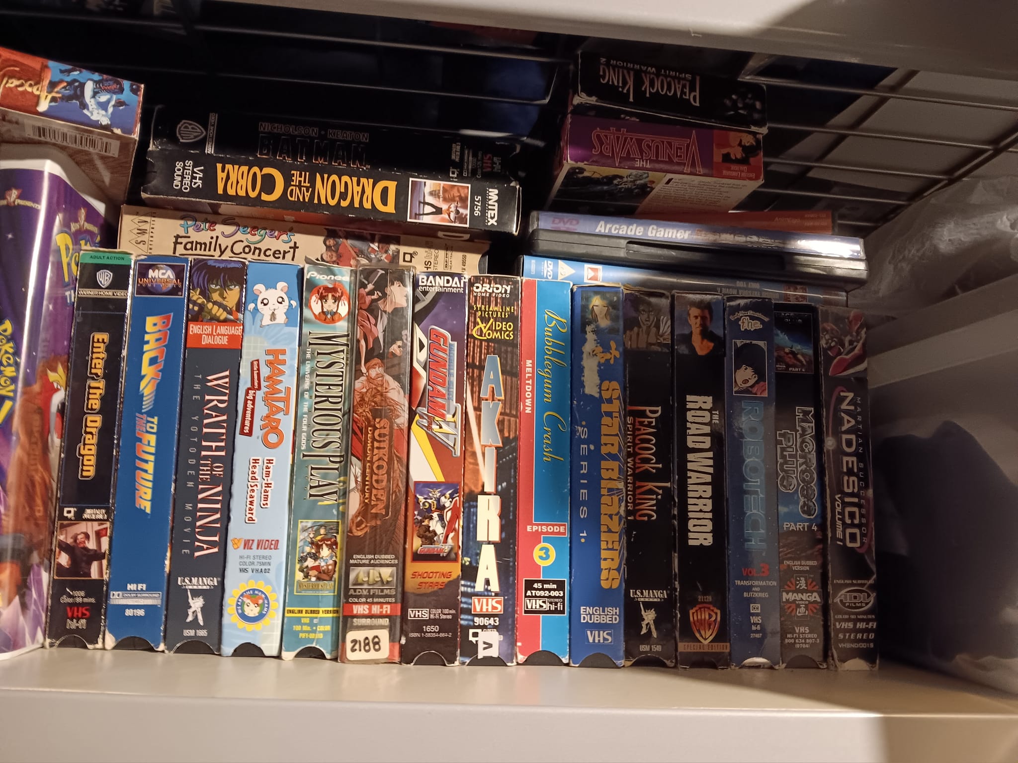 Rediscovering old anime VHS collection from the 90's