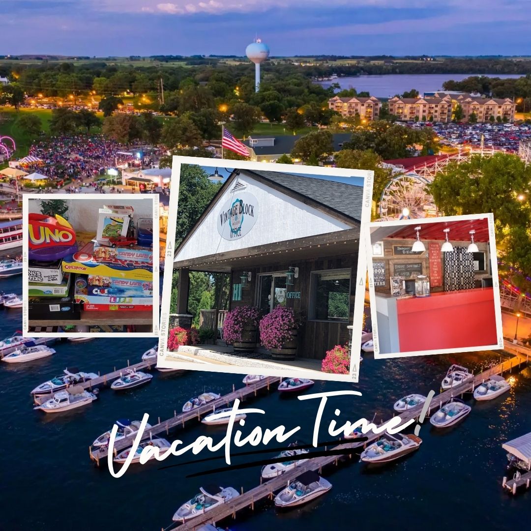 Designed with a... - Vintage Block Inn and Suites Okoboji
