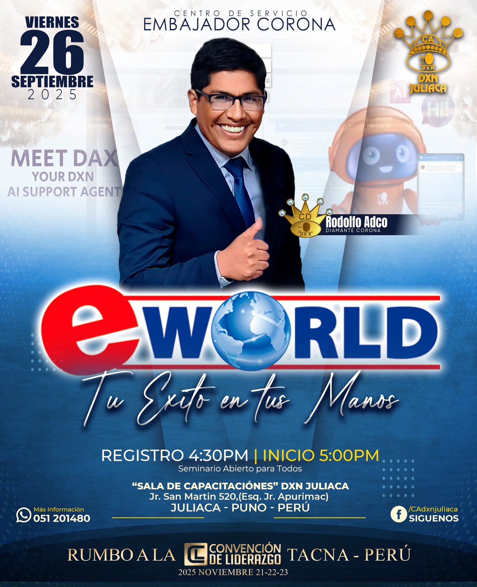 DXN Juliaca Embajador Corona | Juliaca