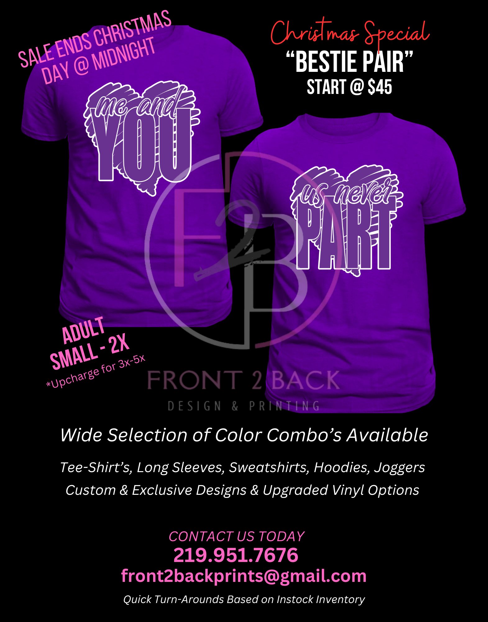 Front 2 Back Design & Printing